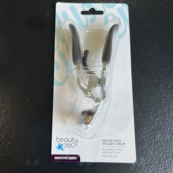 Eyelash Curler + 1 Refill Pad No Pinch, No Pull Beauty 360 - Picture 1 of 1
